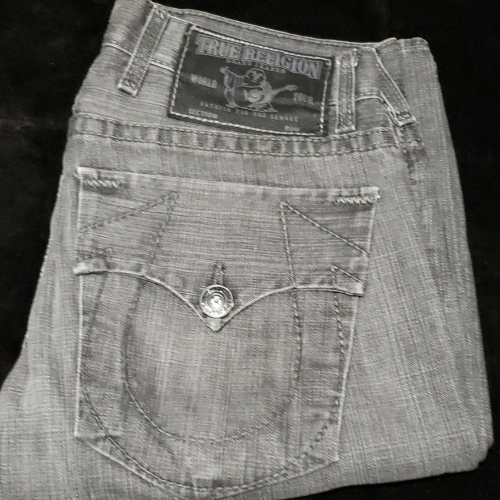 True religion button fly jeans...33/33